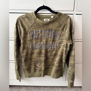 Camo WVU Tailgate Sweatshirt XS